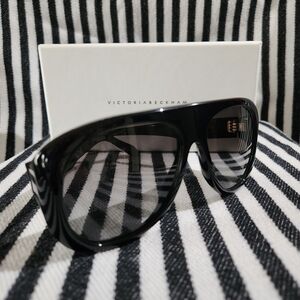 Victoria Beckham Black Sunglasses